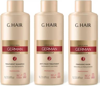 Escova Progressiva Ghair German Embalagem Nova 3 Passos 1 Litro