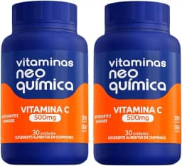 Kit 2 Vitamina C 500mg 30 Cápsulas - Neo Química