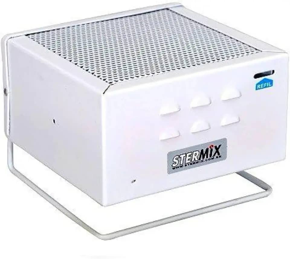 Esterilizador de Ar Stermix Purificador de Ar Adeus Mofo Acaros e Virus (Branco)