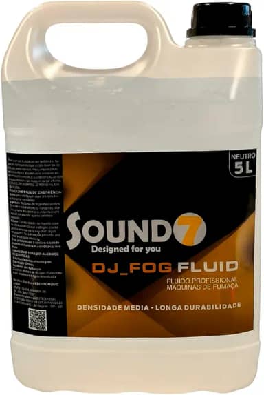Líquido De Fumaça Sound7 Dj_fog Fluid 5 Litros | Densidade (TUTTI)