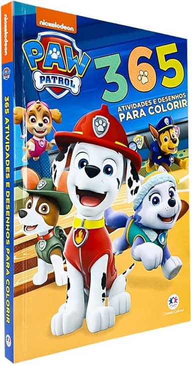 Patrulha Canina - 365 Atividades e Desenhos para Colorir: Atividades e desenhos para colorir
