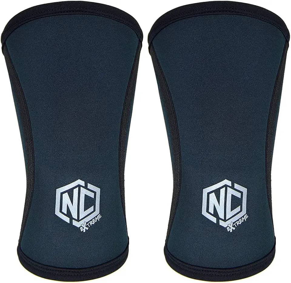 Joelheira Alta Performance - 5mm - Preto (Par) G