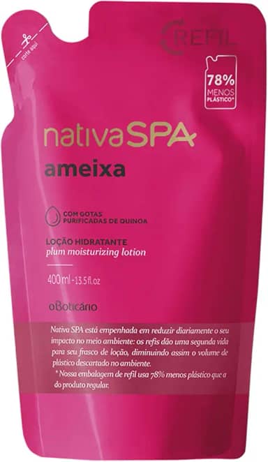 Refil Hidratante Nativa Spa Ameixa
