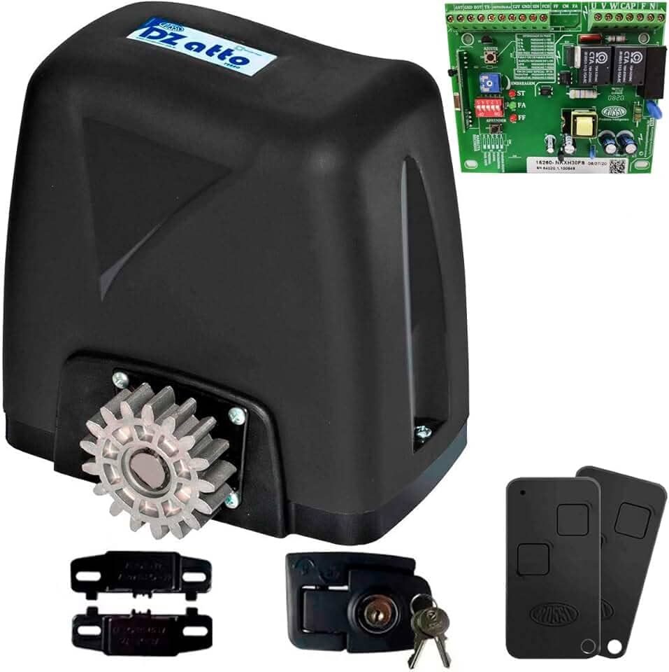 Motor Para Portão Dz Atto 1/5 HP 350kg Rossi Sem Cremalheiras (220)