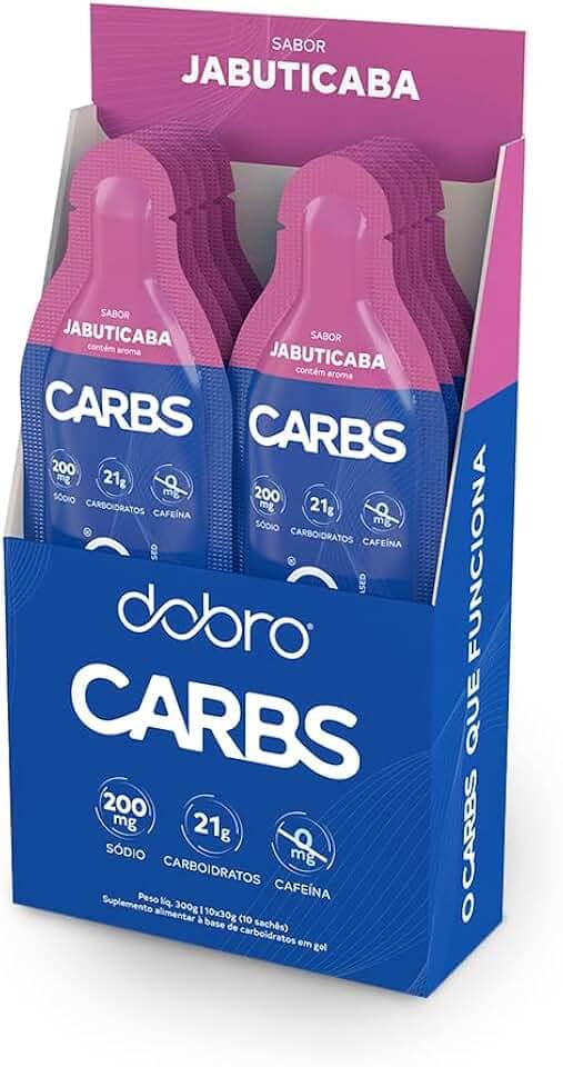 Carbs Gel Dobro sabor Jabuticaba (10un x 30g)