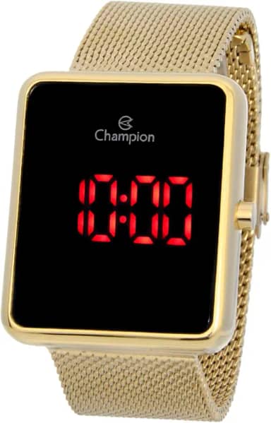 Relógio Led Digital, Champion, Feminino