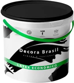 Tinta Látex Econômica Acrílica Base Água Para Parede Fosca (Branco Neve, 14L)