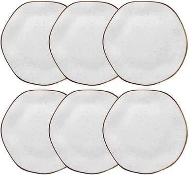 Oxford Conjunto de 6 Pratos Rasos 27,5cm Ryo Maresia