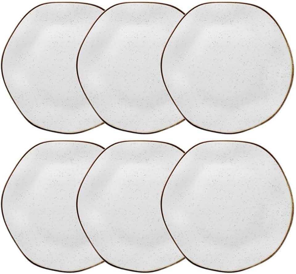 Oxford Conjunto de 6 Pratos Rasos 27,5cm Ryo Maresia