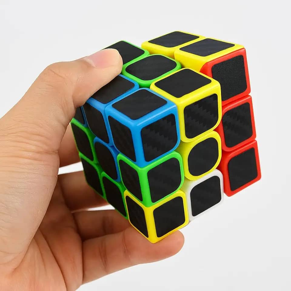 Cubo Mágico Profissional 3x3x3 Colorido - Alta Velocidade, Interativo, Antienrosco, Ideal Para Speedcubing E Competição - Ultrasuave