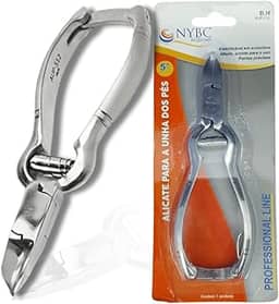 NYBC Beauty Alicate de Unha dos Pés 5 1/2' (14,0 cm) - Corte Preciso e Seguro para seus Pés