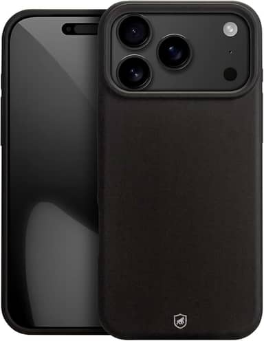 Gshield Capa Case Capinha Silicon Premium com Interior em Microfibra Antiderrapante Proteção Contra Impressão Digital, Arranhões, Quedas e Impactos para (Preta, iPhone 17 Pro Max)