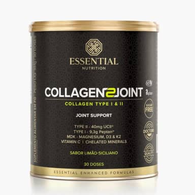 Collagen 2 Joint Limão Siciliano Lata Essential Nutrition 351g