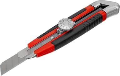 MTX Estilete Profissional com Lâmina de 18 mm, Lâmina Retrátil com Ponta de Metal, Alta Precisão e Durabilidade