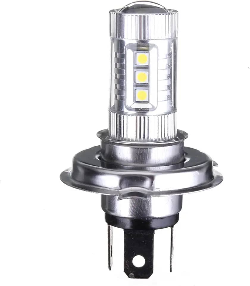 Kit de Lâmpadas Farol LED H4 9003 HB2 80W 8000LM 8000K Alto Baixo Feixe Luz Névoa Brilhante