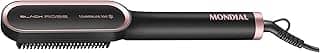Escova Alisadora Black Rose, Mondial, Preto/Rose, 36W, Bivolt - EA-07