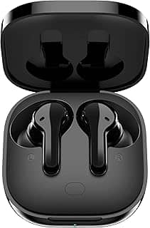 Fone de ouvido sem fio QCY T13, TWS Bluetooth 5.1 com 4 microfones Touch Control IPX5 à prova d'água 40 horas de tempo de reprodução