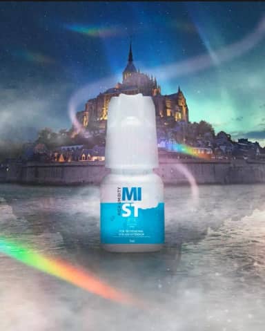 Clione Prime Mist Cola Profissional para Extensão de Cílios, 3ml, Secagem 1-2s, Temperatura 17-29°C, Retenção 8-9 Semanas