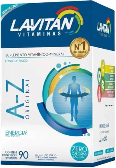 Lavitan Mais A-z Com 90 Comprimidos