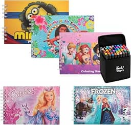 Livro de Colorir Infantil Estilo Boobie Goods 120 Cores