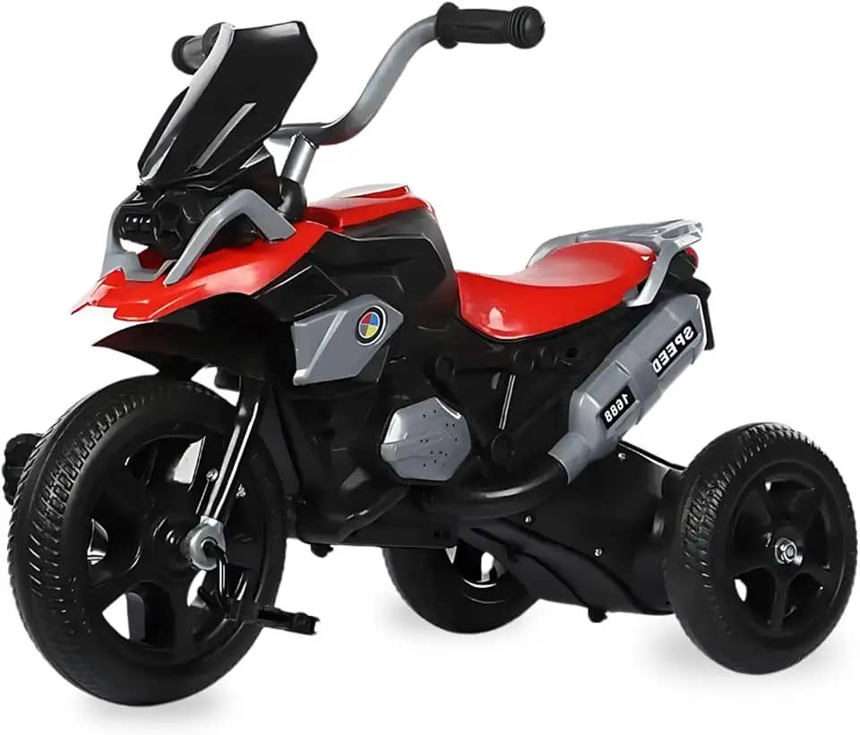 Triciclo Motoca Infantil de Passeio com Pedal 3 Rodas Brinquedo com Música