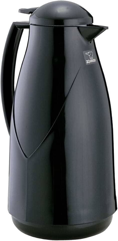 Zojirushi Garrafa Euro AG-KB10BA, 1 litro, preta, feita no Japão