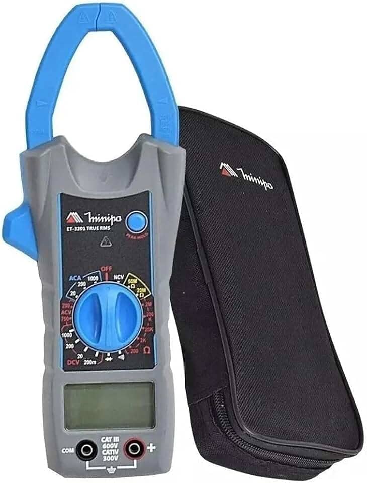 ALICATE AMPERIMETRO DIGITAL CAT IV 300V ET-3201A