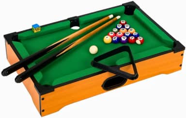 Mini Mesa Bilhar Sinuca Snooker Criança Infantil Brinquedo