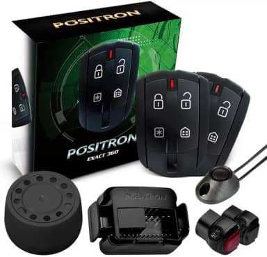 Alarme com Chave Canivete Universal Positron Exact EX360 Sistema Anticlonagem Positron - 93226