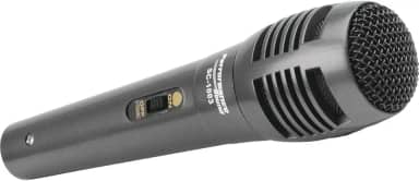 PIX Microfone Unidirecional Com Fio Preto - Sc-100