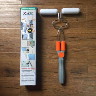 Rolo de Pintura Duplo Parede Inteligente Pintar Sem Sujeira Criativa Casa