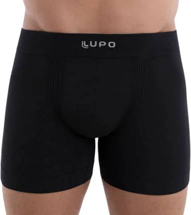 Cueca Boxer Modal Lupo Sem Costura Respirável Original