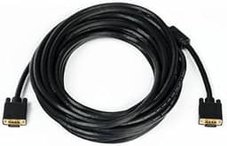 Cabo VGA 5M SVGA com Filtro - PC-MON5002, Plus Cable, Preto