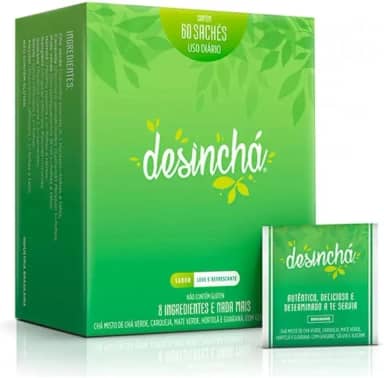 Chá Desinchá Dia Suplemento 60un - Chá Verde