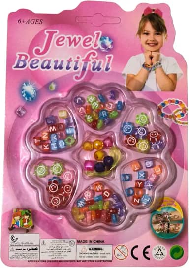 Kit para Fazer Pulseiras com Miçangas Coloridas – Brinquedo Criativo e Educativo, Artesanato Infantil e Presente Divertido