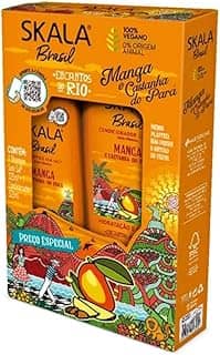 SKALA Kit Shampoo + Condicionador Manga E Castanha Do Pará 700 Ml 2 Unidades Skala