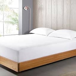 Buddemeyer Protetor de Colchão Casal Maison II Algodão Branco