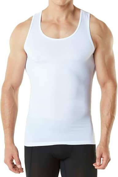 Slim Alta Compressão Postura Cinta Modeladora Masculina Fit