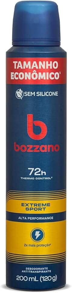 Bozzano Desodorante Extreme Sport Aerossol Antitranspirante Masculino 200ml