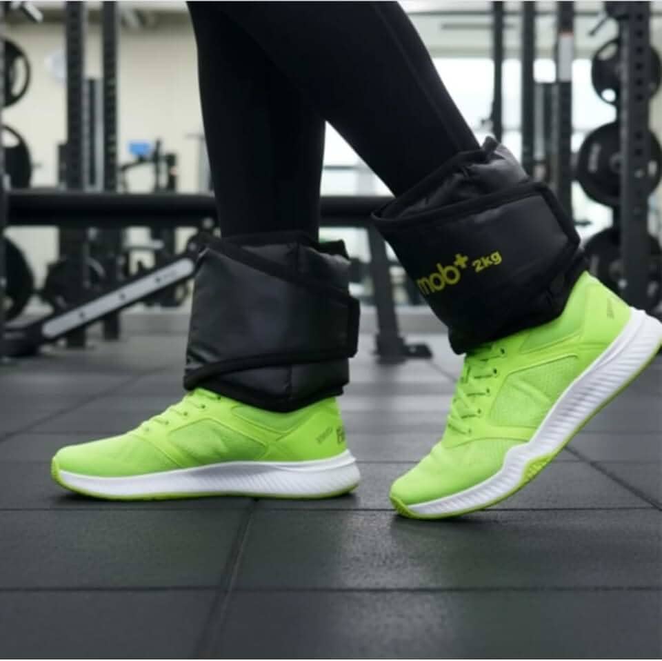 Par de Caneleiras Mob+ para Musculação, Fitness, 2 Kg