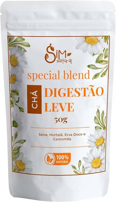Chá Digestão Leve Blend Chá Para Digestão 50g