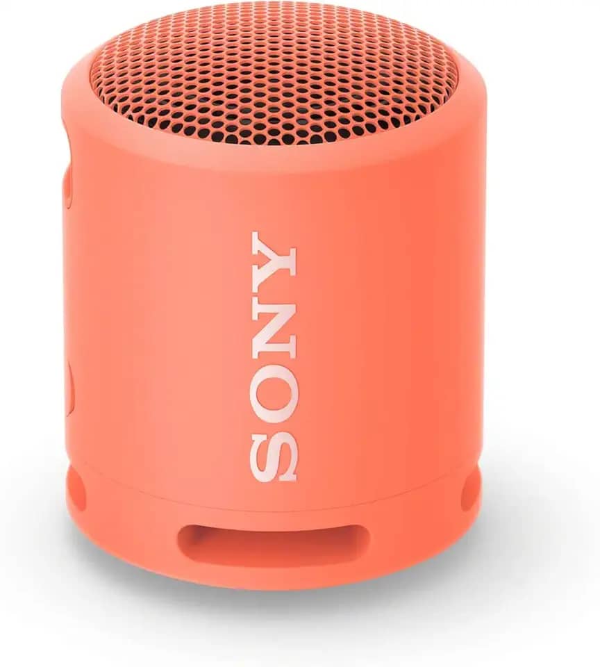 Sony SRS-XB13 Alto-falante de viagem compacto, leve, portátil, sem fio, sem fio, Bluetooth, IP67, à prova d'água e durável para uso externo, bateria de 16 horas, USB tipo C, alça removível e viva-voz,