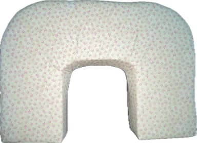 Almofada Amamentação Estrelinha Rosa e Bege