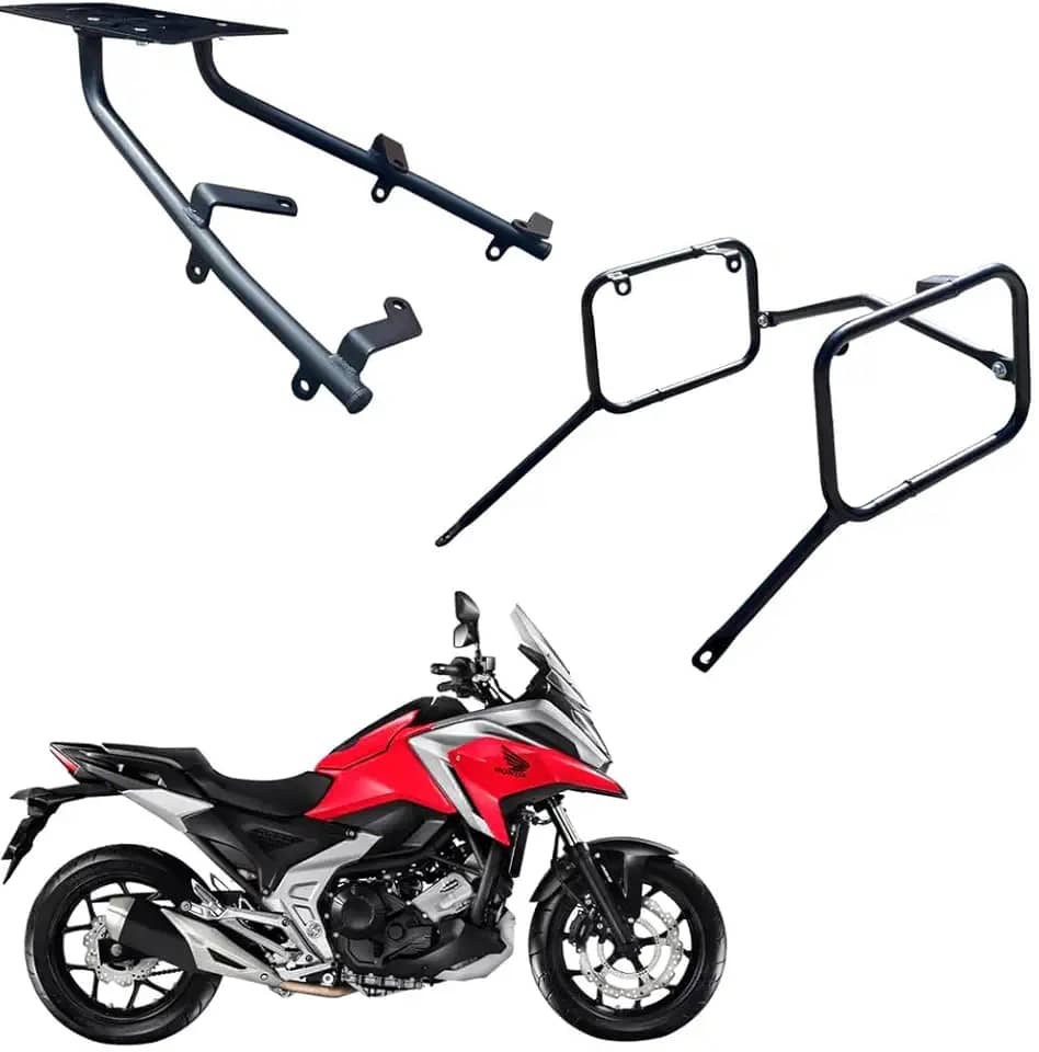 KIT SUPORTE DE BAU + AFASTADOR ALFORGE NC 750 X 2022 2023 2024 2025 NC750X GBS