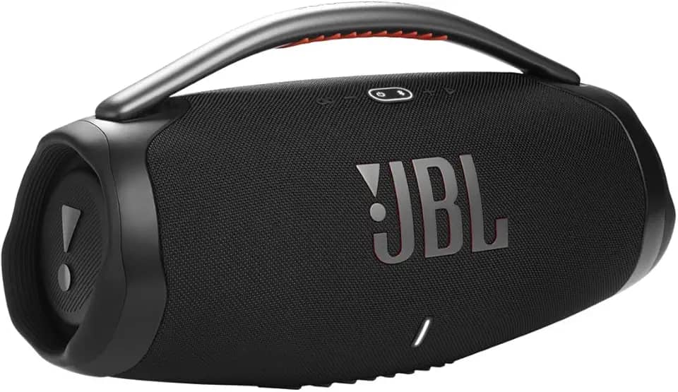 JBL Caixa de Som, Boombox 3, Bluetooth, À Prova D'água e Poeira - Preto
