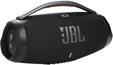 JBL Caixa de Som, Boombox 3, Bluetooth, À Prova D'água e Poeira - Preto