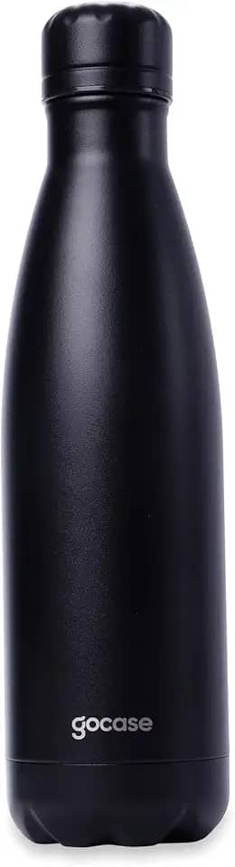 Garrafa Térmica Gocase Urban Inox Parede Dupla Isolada À Vácuo 500ml - Preto