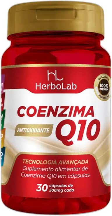 Coenzima Q10 Ubiquinol 100 Mg em 1 Cápsula + Vitamina E, Super concentrado
