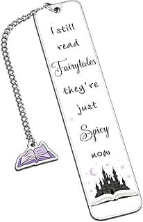 Marcadores de livro Spicy para leitura de livros românticos escuros para mulheres, presentes engraçados para mulheres e homens, presentes para amantes de livros, melhores amigos, acessórios de leitura