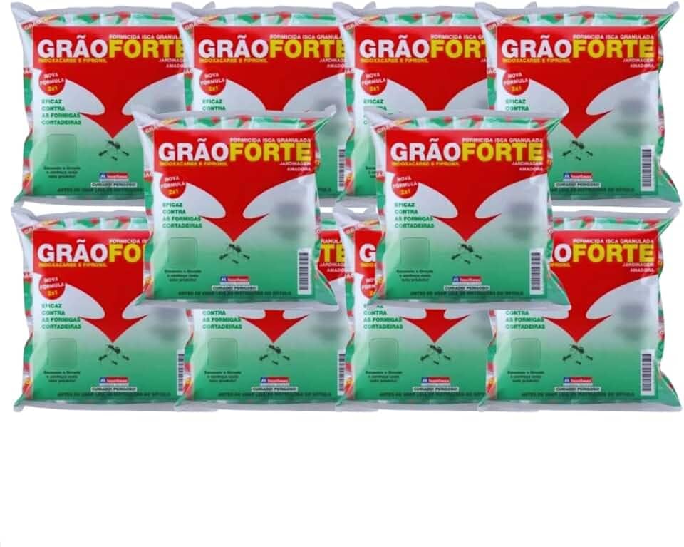 Isca Granulada 10x250g Elimina Formigas Cortadeiras
